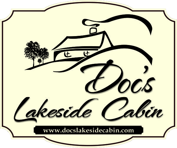 Doc's Lakeside Cabin Logo